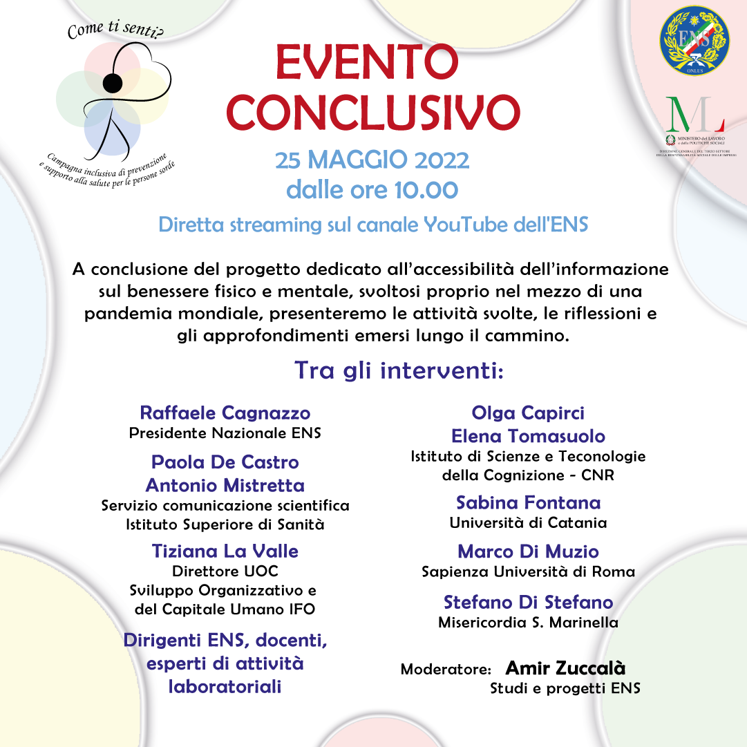 Locandina e programma evento